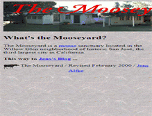 Tablet Screenshot of mooseyard.com